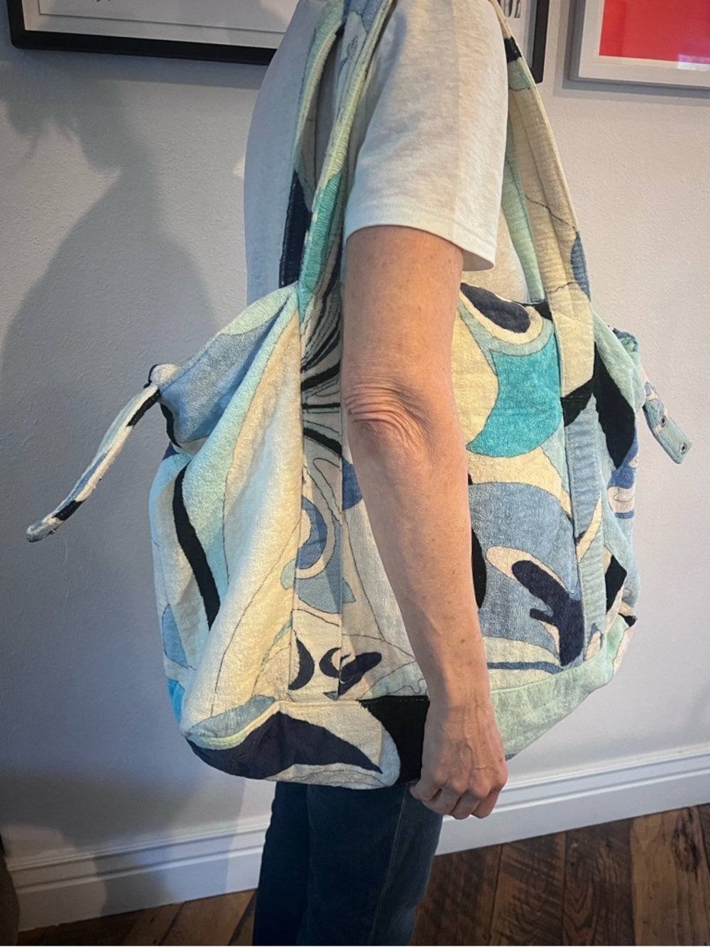 Emilio Pucci Vintage Terry Beach Bag - Picture 3 of 8